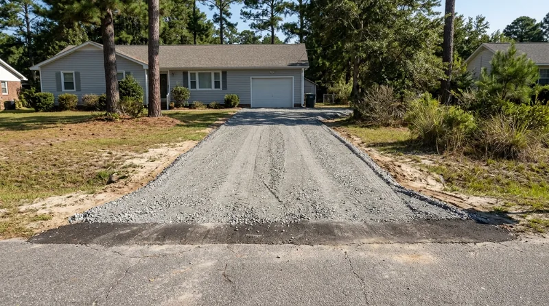 Gravel Driveway Installation & Grading Jacksonville