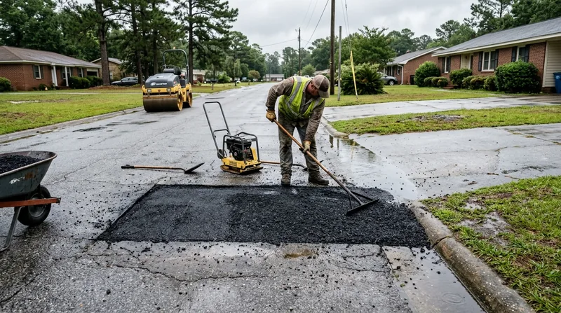 Pothole Repair & Asphalt Patching Jacksonville